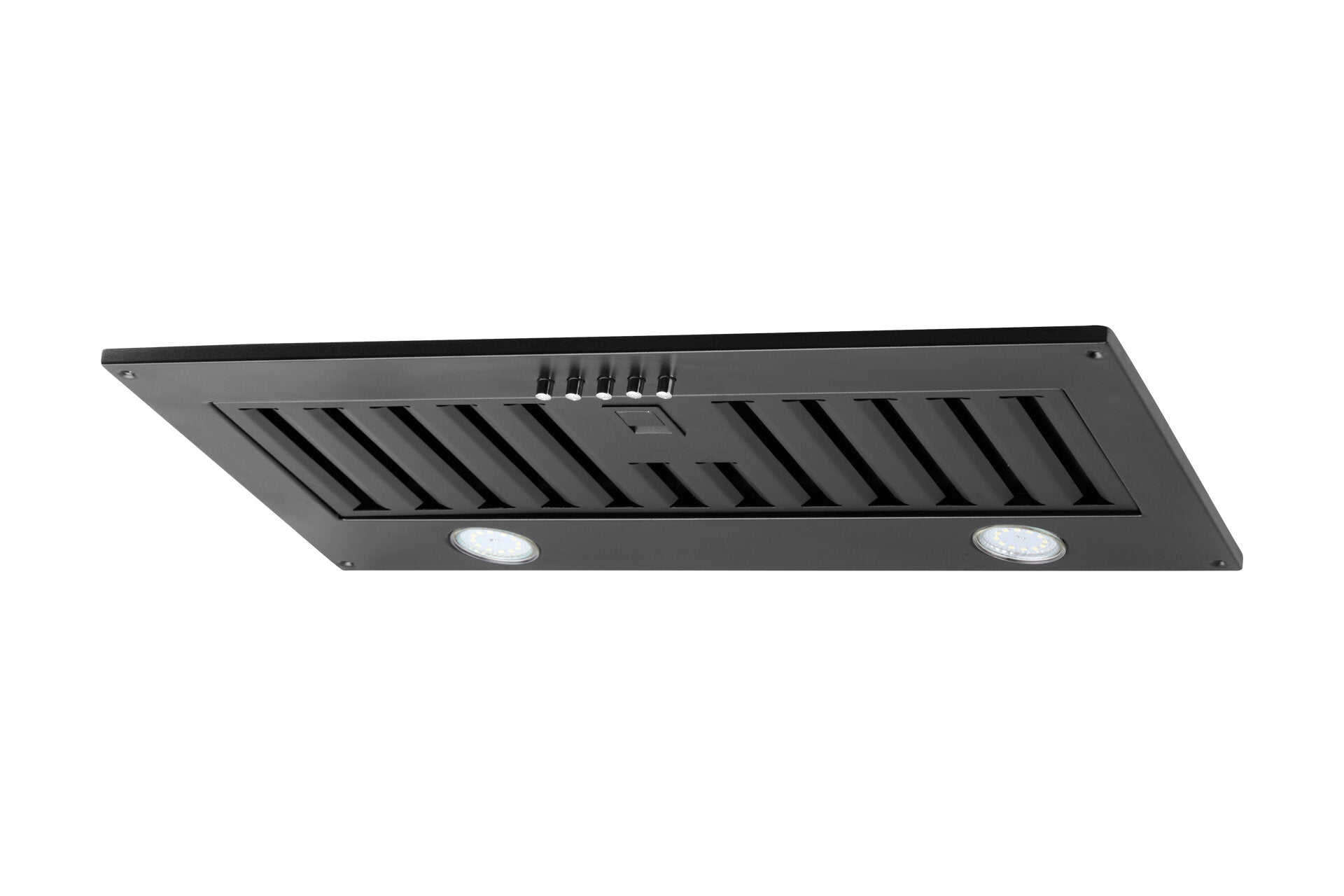 Schweigen 60cm Under Cabinet Range Hood with On-Board Motor - Matte Black SWU 6B | Powerful Kitchen Ventilation for Smoke & Odor Removal
