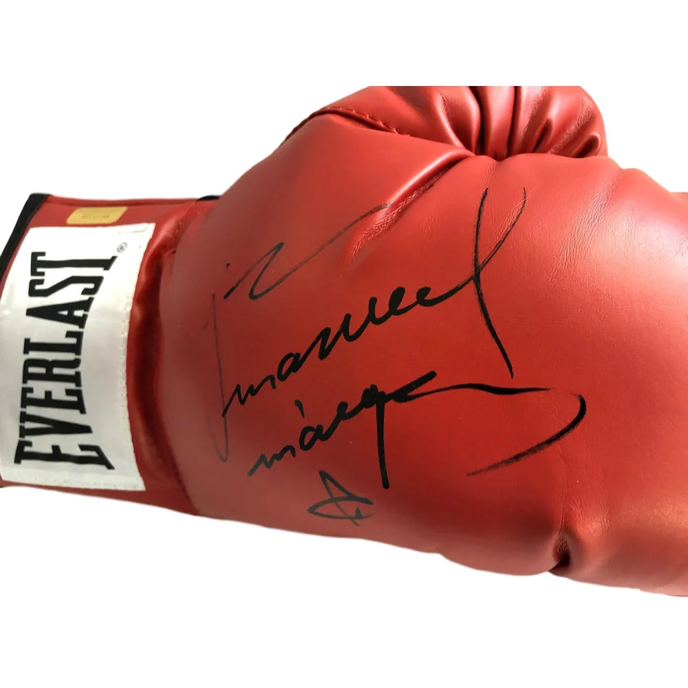 Juan Manuel Marquez Autographed Everlast Boxing Glove with COA - Authentic Signed Memorabilia for Boxing Fans, Collectors & Sports Memorabilia Displays