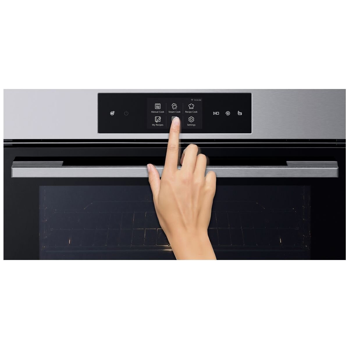 LG 60cm InstaView Series 9 Steam Oven with Smart Inverter - Stainless Steel BO609T2S4 | Built-in Microwave Oven for Modern Kitchens, Perfect for Baking, Steaming & Reheating Food