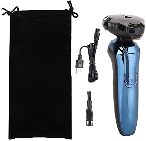 LIIAV Electric Shavers for Men - Waterproof Cordless USB Rechargeable Rotary Razor with Beard Trimmer - Perfect for Dry & Wet Shaving at Home, Travel or Gifts for Husband