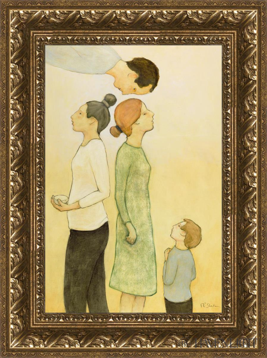 Duet Observed - Romantic Couple Painting by Rick Shorten | Perfect for Valentine's Day Gifts, Anniversary Presents & Home Decor