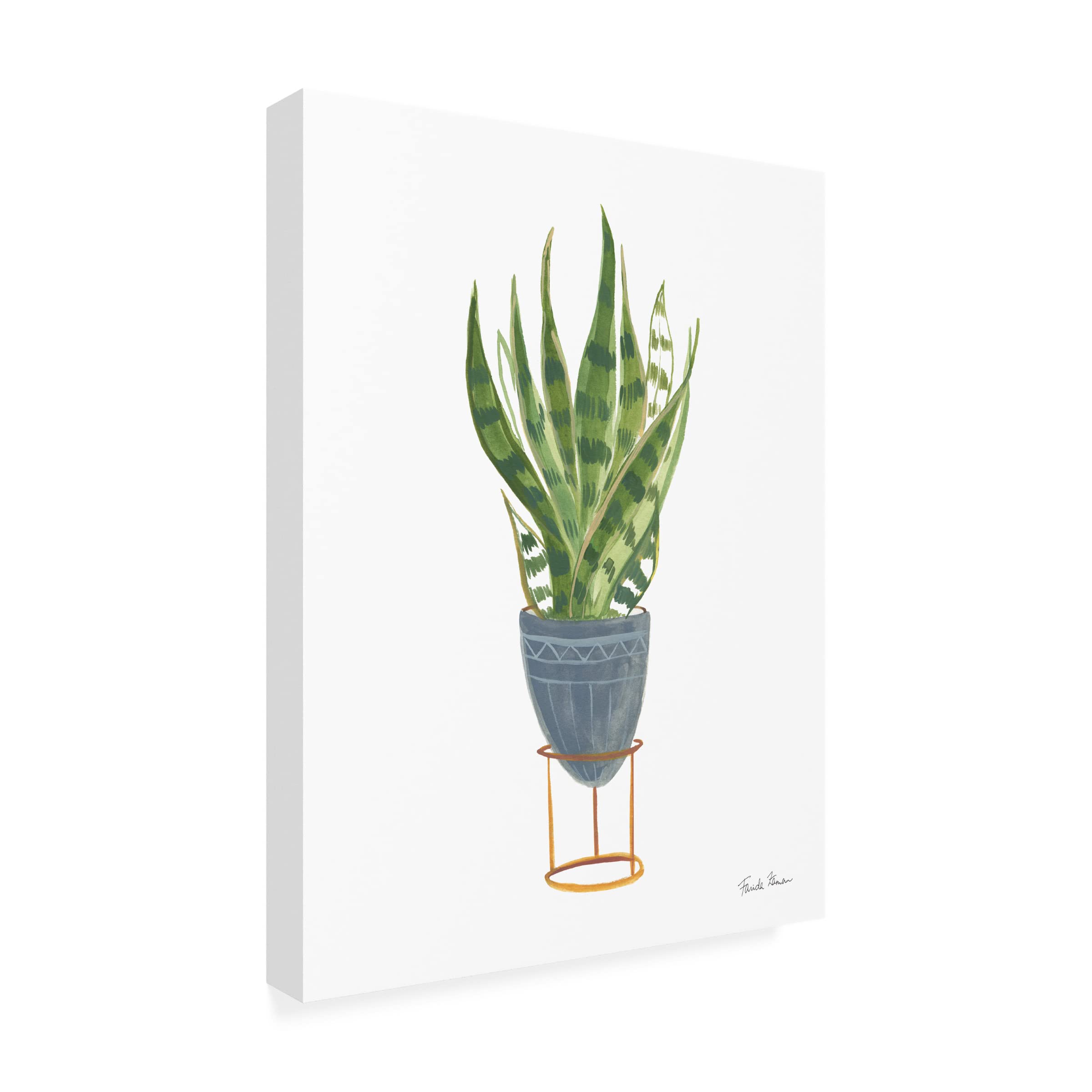 Funny Bunny III Canvas Art Print by Leah York - 35x47 Inches, Modern Home Decor for Living Room, Bedroom & Office | Trademark Fine Art