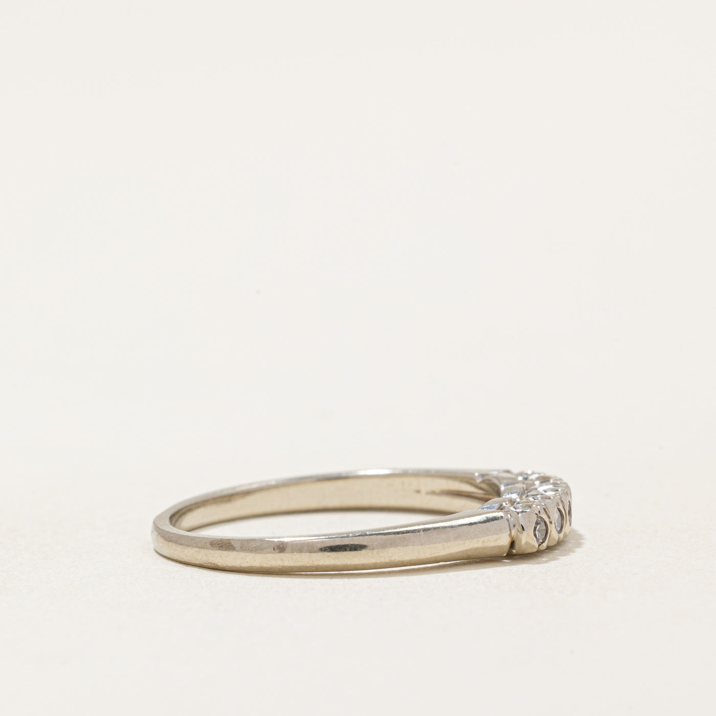 Exquisite Birks J.F' Diamond Ring | 0.06ctw | Size 5.75 | Elegant Solitaire Engagement & Wedding Band | Perfect for Proposals, Anniversaries & Special Occasions