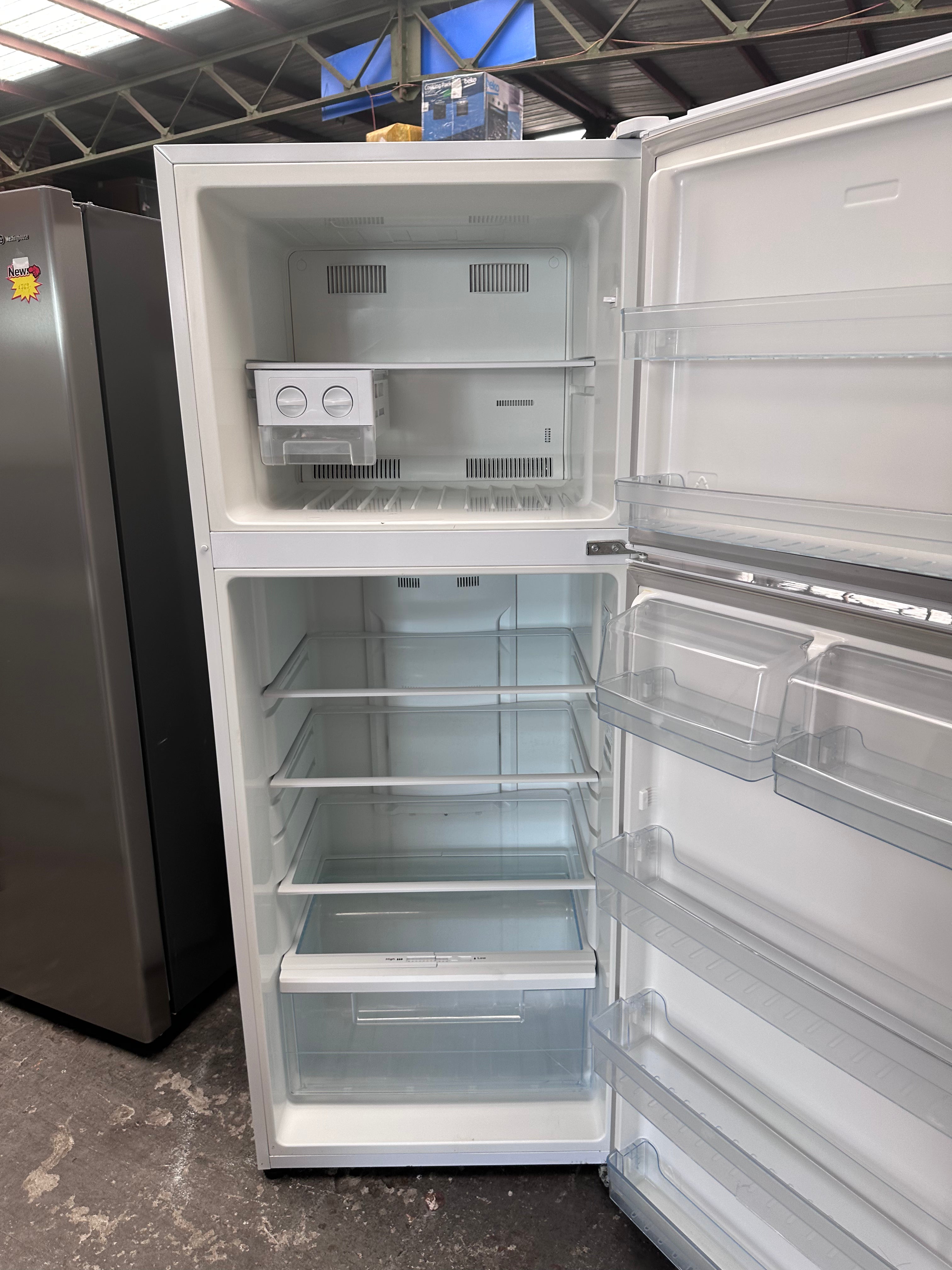 Hisense 436L Top Mount Refrigerator - Energy Efficient, Spacious Design | Perfect for Kitchens, Offices & Small Businesses [Certified Refurbished]