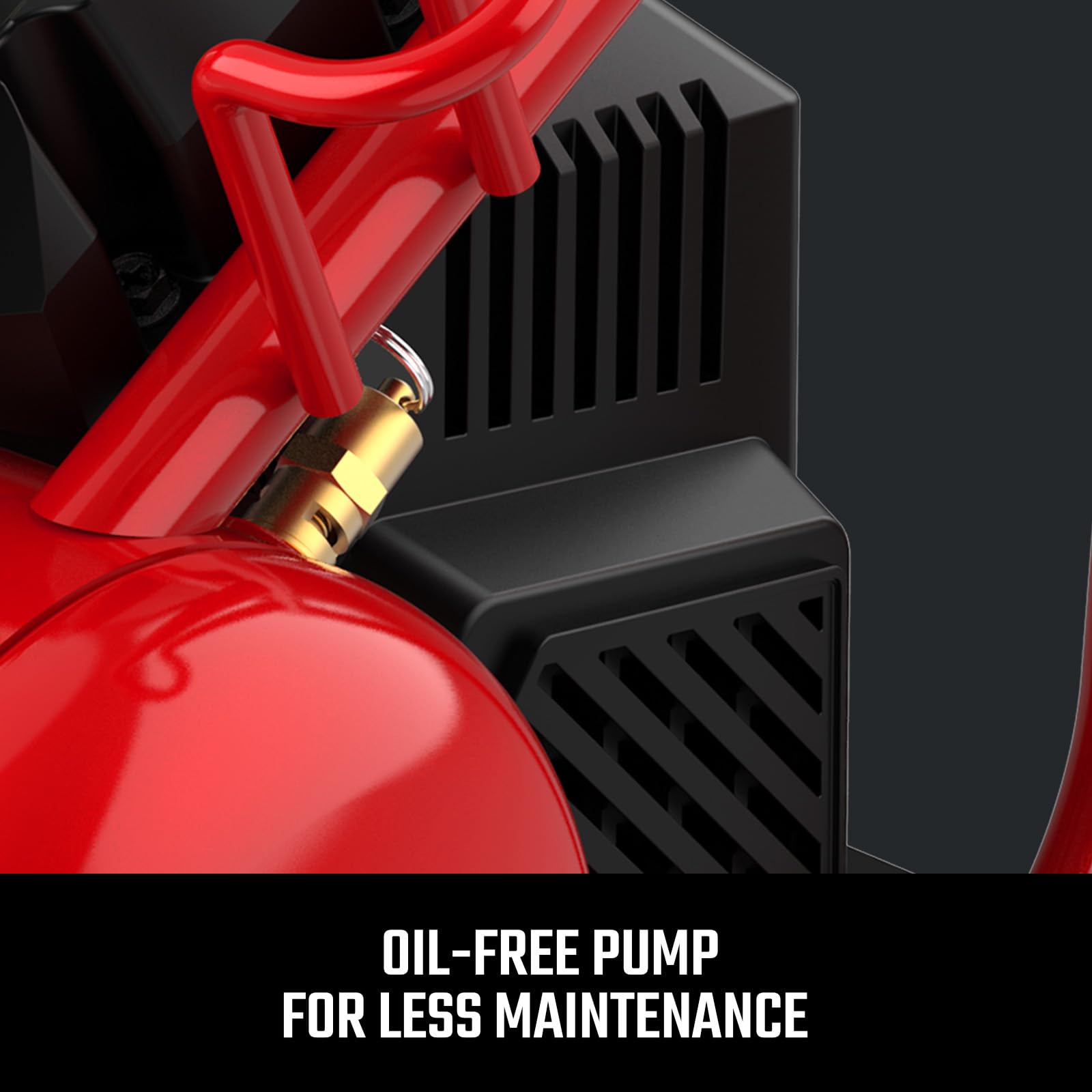 CRAFTSMAN 2 Gallon Portable Air Compressor - 1/3 HP Oil-Free, 125 PSI Max Pressure - Perfect for Inflating Tires, Powering Nail Guns & Air Tools (Home Garage, Construction Site, DIY Projects)