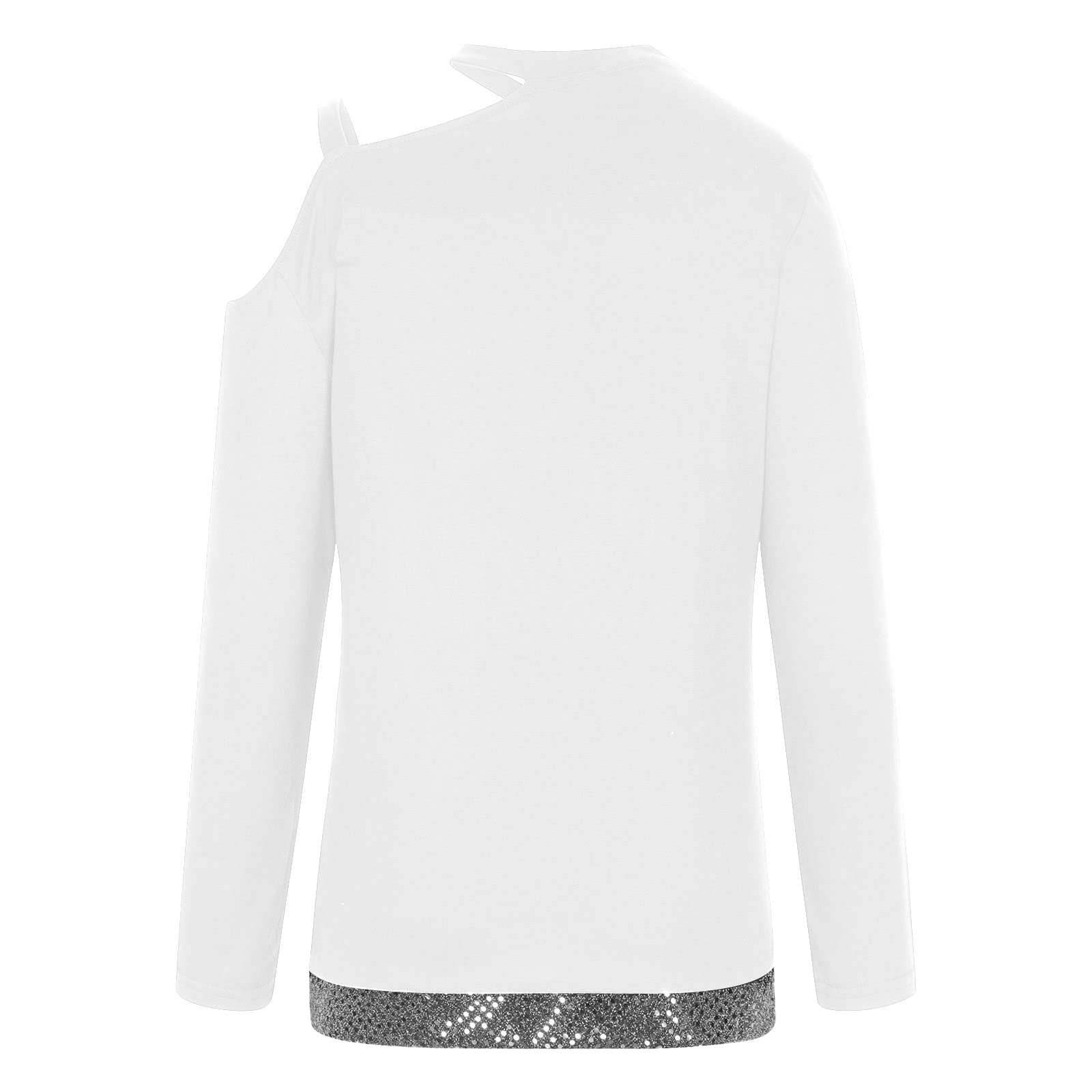 AMhomely Women's Long Sleeve Tunic Tops - Casual Crewneck Pullover Blouse for Fall/Winter, Christmas Santa Funny Sweatshirt (UK Size) - Perfect for Holiday Parties, Office Wear & Casual Outings
