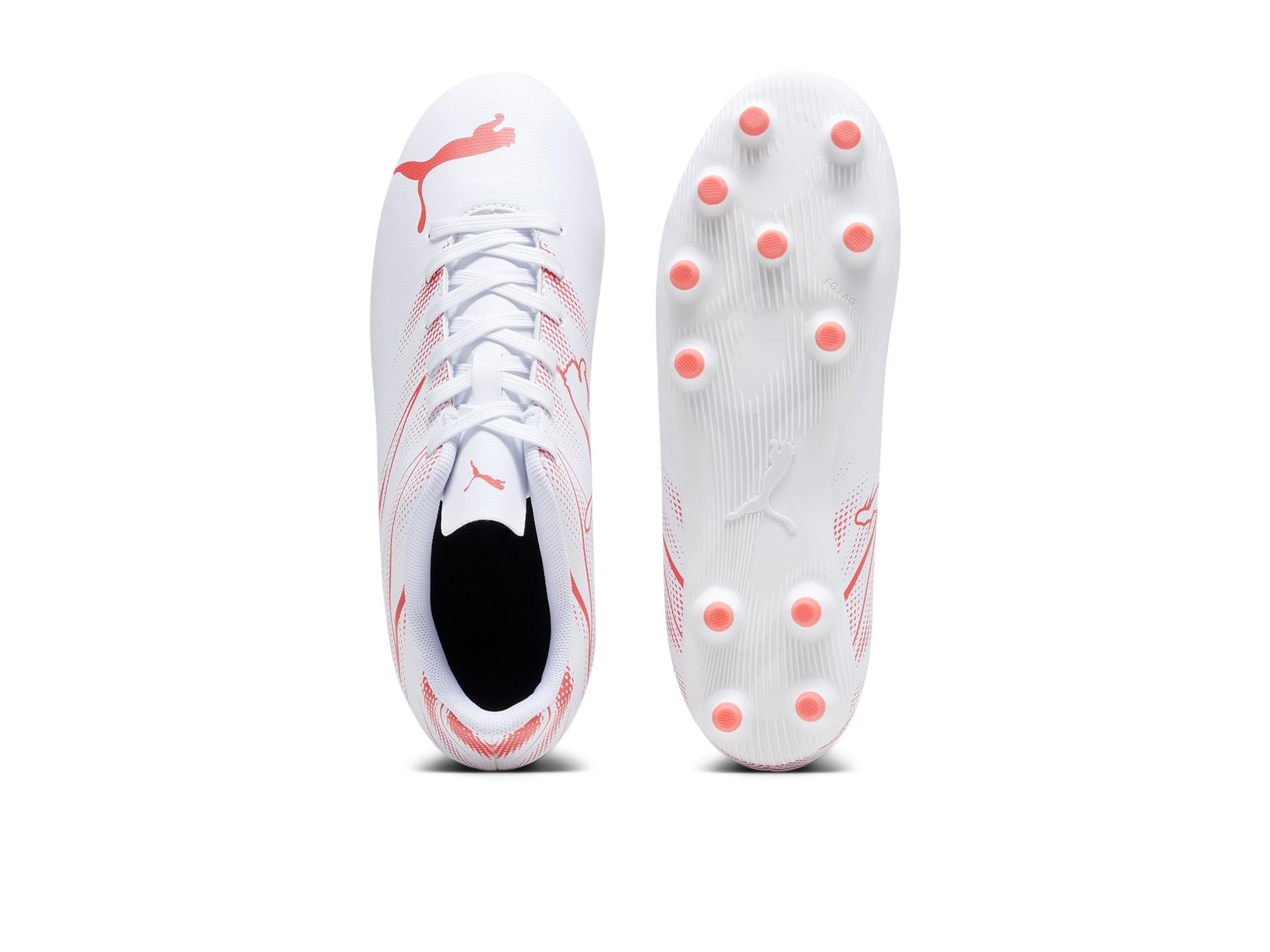 PUMA Attacanto Kids' Unisex Artificial Leather Sneakers - Lightweight & Durable for School, Sports & Everyday Play