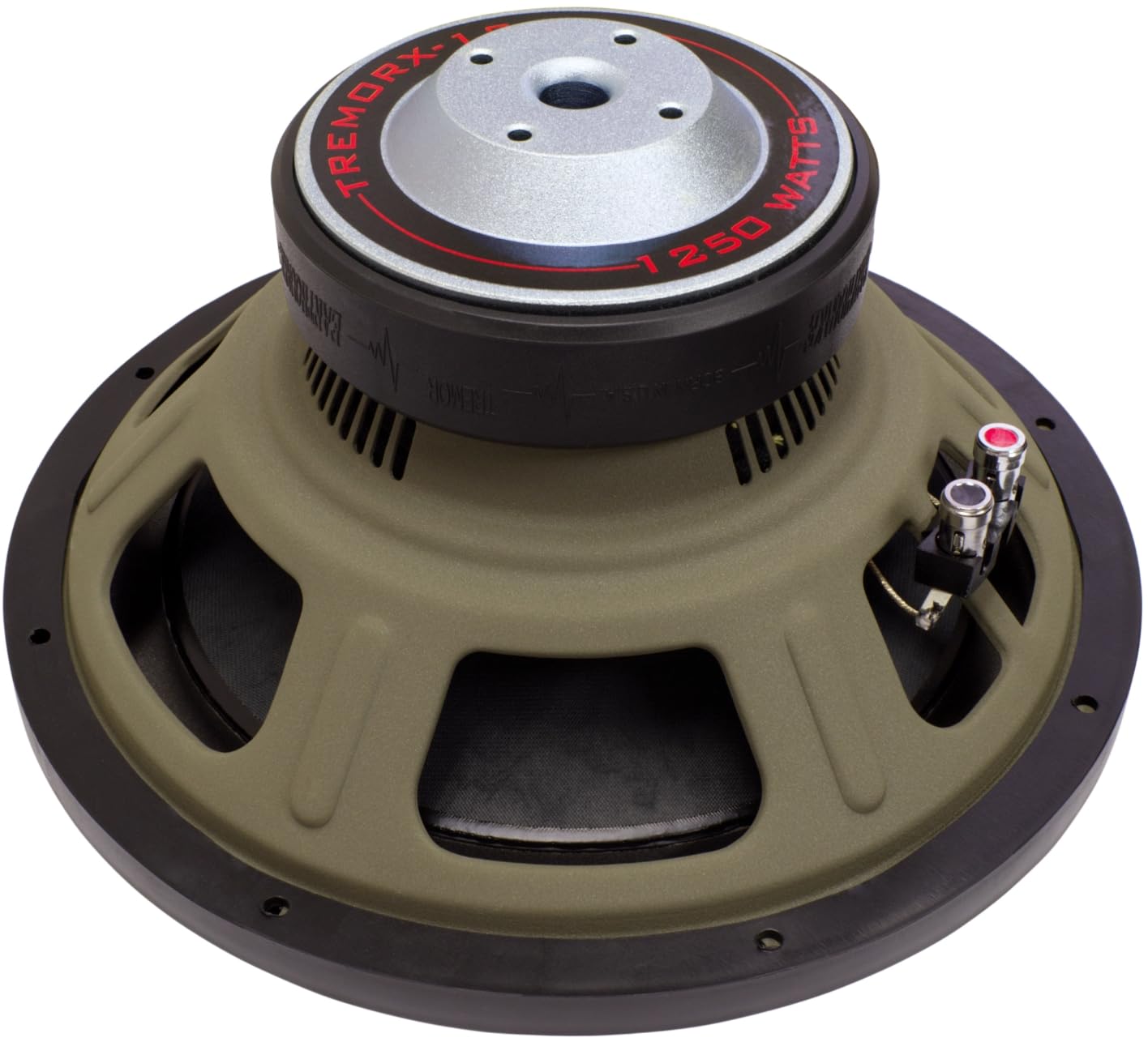 Earthquake Sound Tremor-X124 12-Inch 1250W High Power Car Subwoofer - Perfect for Bass Boost in Trucks, SUVs & Custom Car Audio Systems