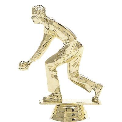 Custom Engraved Lawn Bowling Trophy - 6