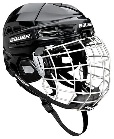 Bauer Prodigy Youth Hockey Helmet Combo - Lightweight & Adjustable for Maximum Protection - Perfect for Ice Hockey, Roller Hockey & Street Hockey Practice