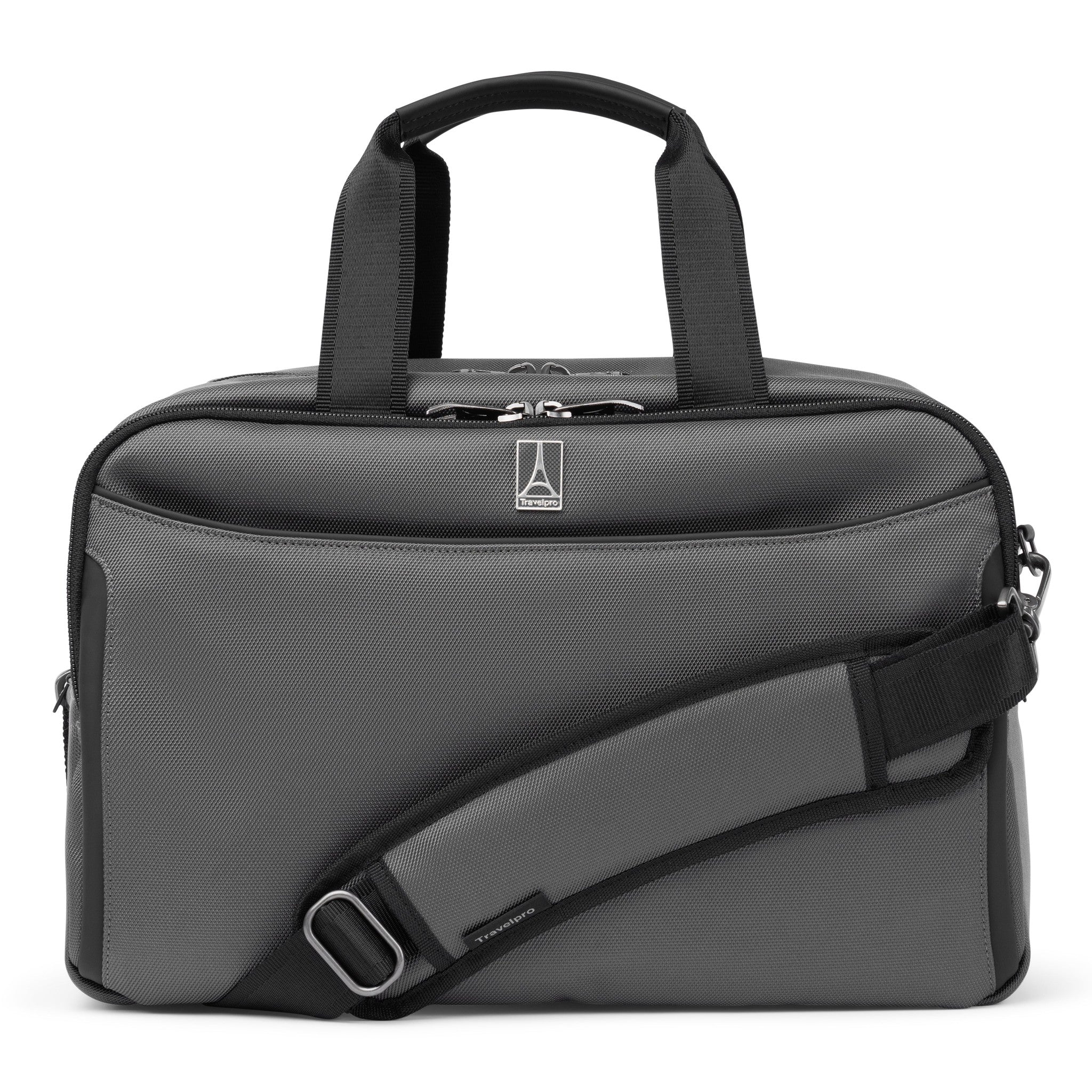 Travelpro Crew Classic Underseat Tote Bag - Compact Carry-On Luggage for Air Travel, Business Trips & Weekend Getaways | Fits Under Airplane Seat, Durable Nylon Fabric, Multiple Pockets for Organization