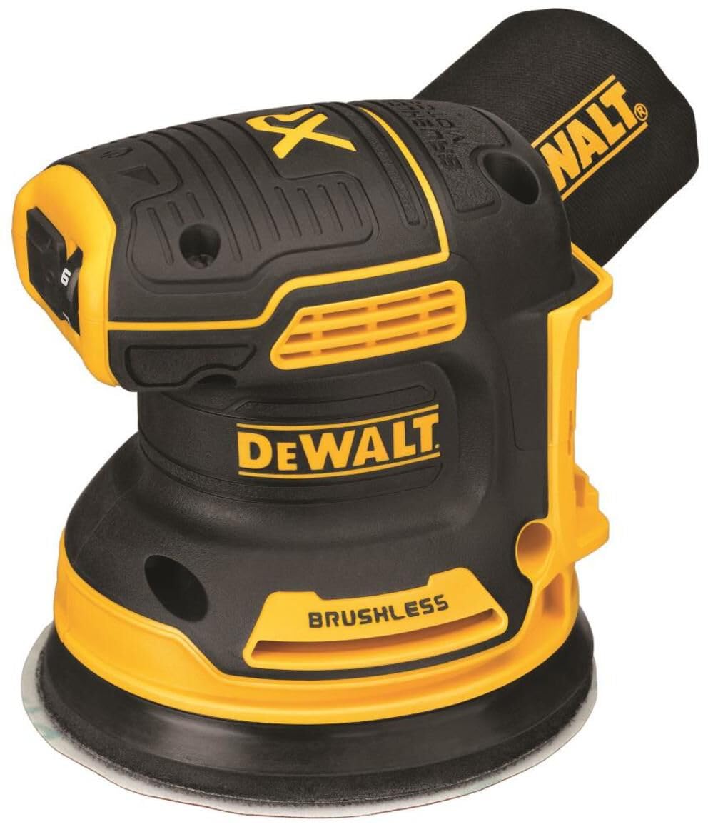 DEWALT 20V MAX Cordless Orbital Sander | 5-Inch Palm Sander | Tool Only (DCW210B) | Perfect for Woodworking, Sanding Drywall & DIY Projects