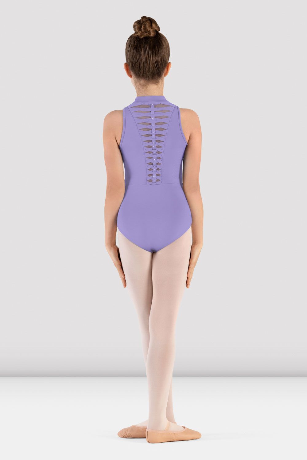 Girls Pink Zip Front Leotard - Ballet Dance Leotard with Zipper for Toddlers & Kids - Perfect for Ballet Class, Dance Practice & Recitals