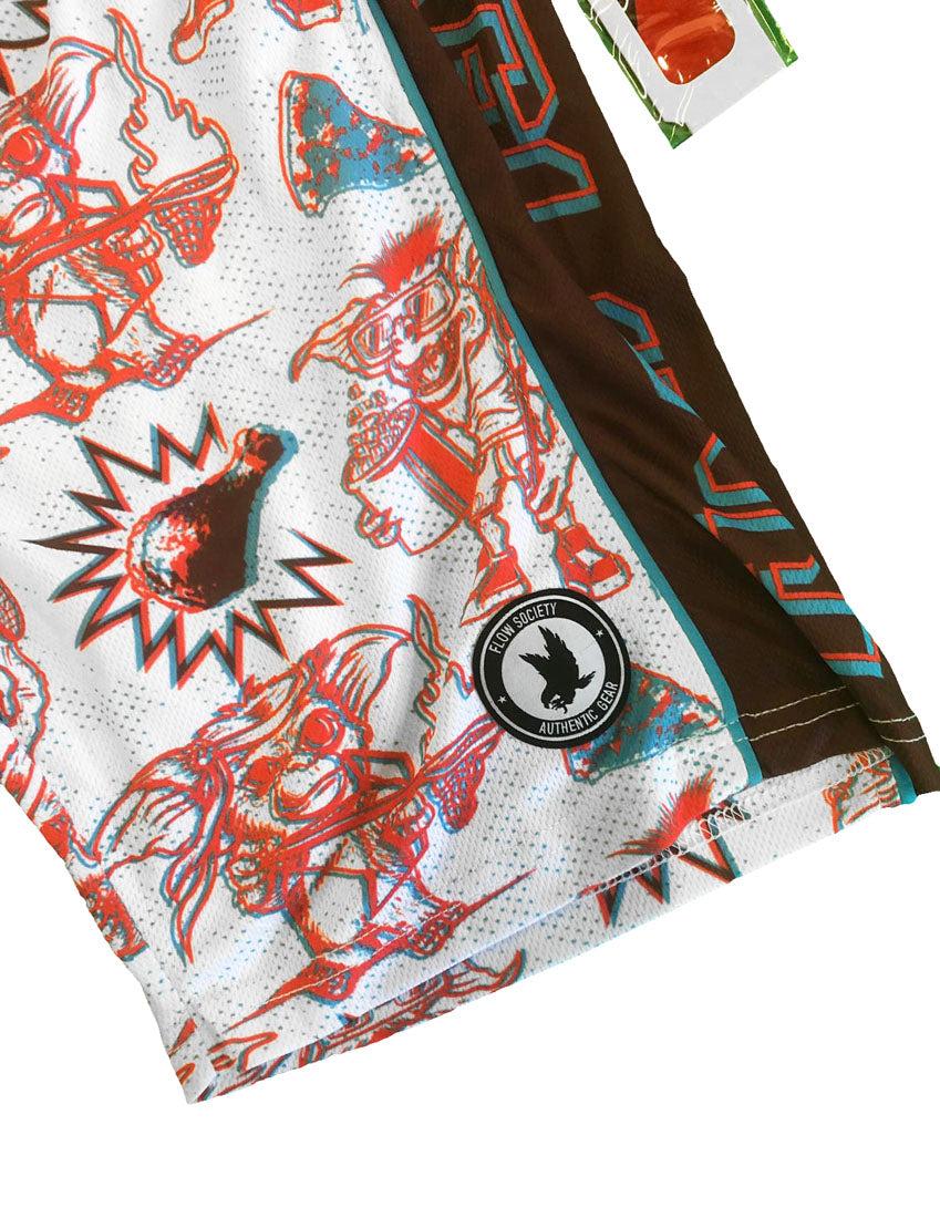 3D Flow Attack Boys' Athletic Shorts - Lightweight & Breathable for Basketball, Soccer & Running - Best for Sports & Active Play