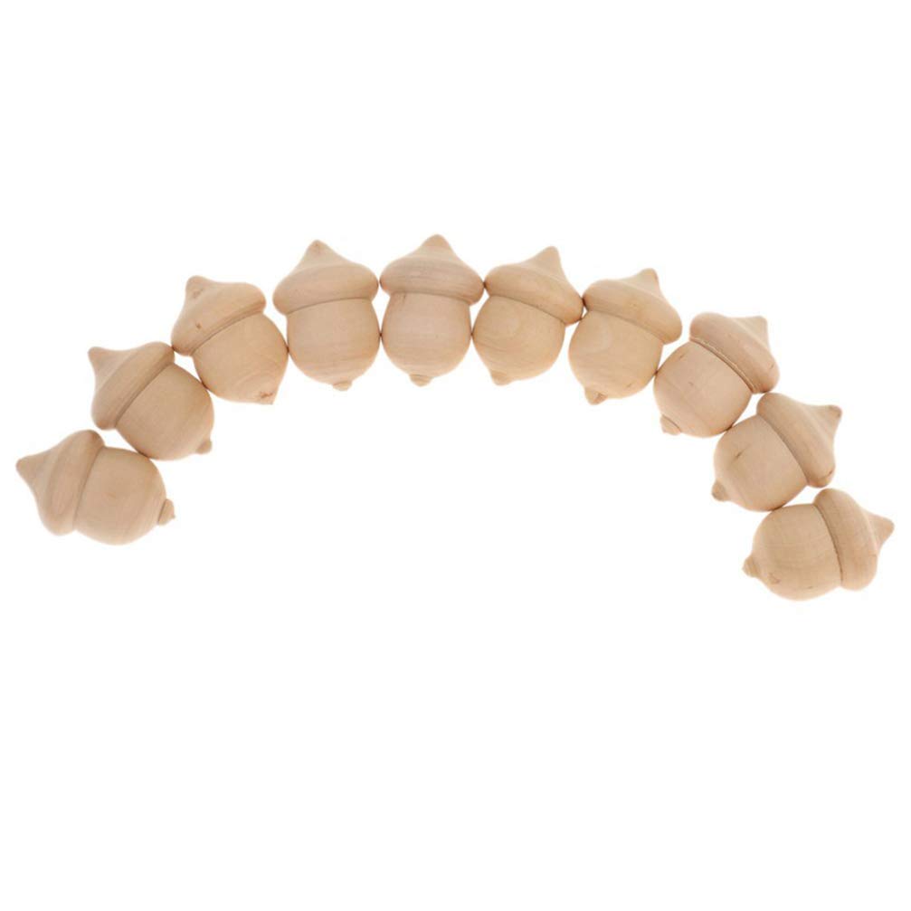 Healifty Unfinished Wood Peg Dolls - 20pcs DIY Natural Wooden Dolls for Christmas Decor, Wedding Party, Arts & Crafts, Graffiti, Rustic Table Decor - Perfect for Holiday Centerpieces, Kids' Craft Projects & Home Decoration