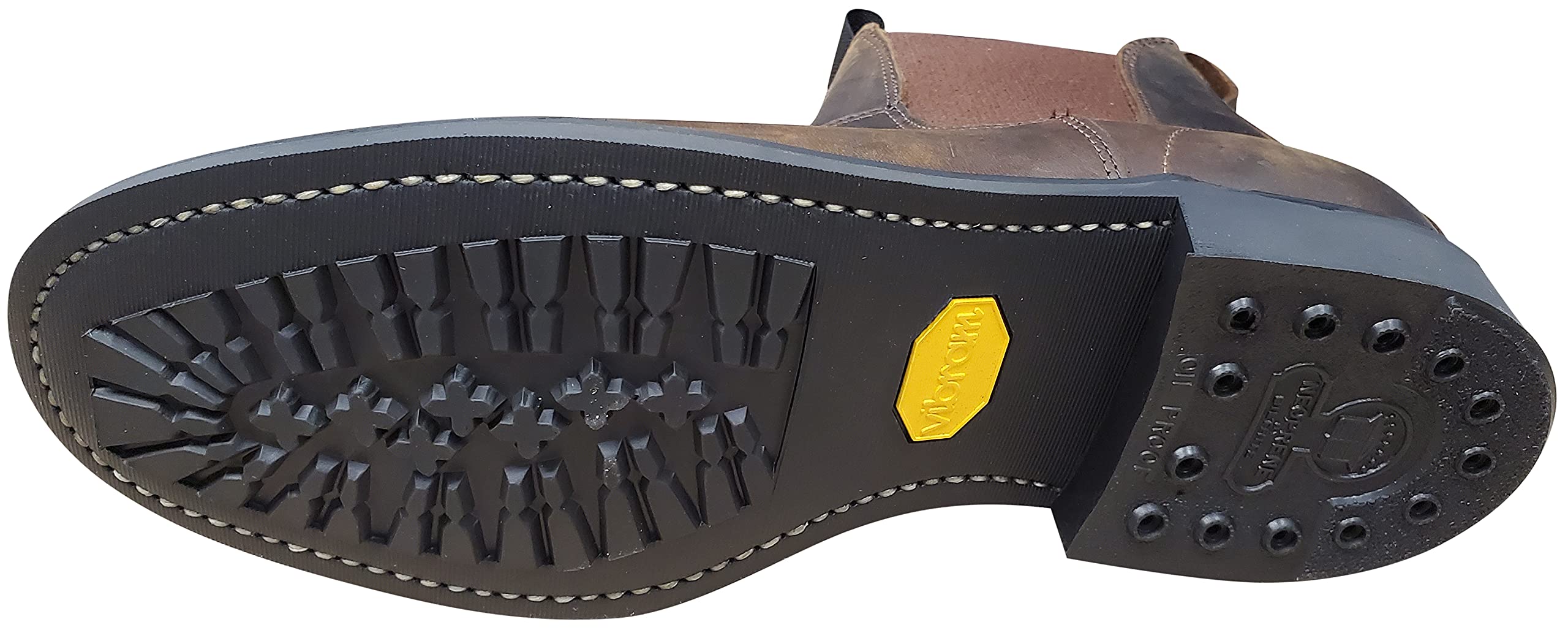 Canada West Men's Tan Loggertan Boots - Durable Leather Work Boots for Men - Perfect for Outdoor Work, Hiking & Casual Wear