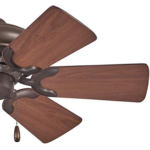 Minka-Aire F562-ORB Supra 32 Inch Ceiling Fan with Pull Chain - Oil Rubbed Bronze Finish - Perfect for Bedroom, Living Room & Outdoor Covered Patios