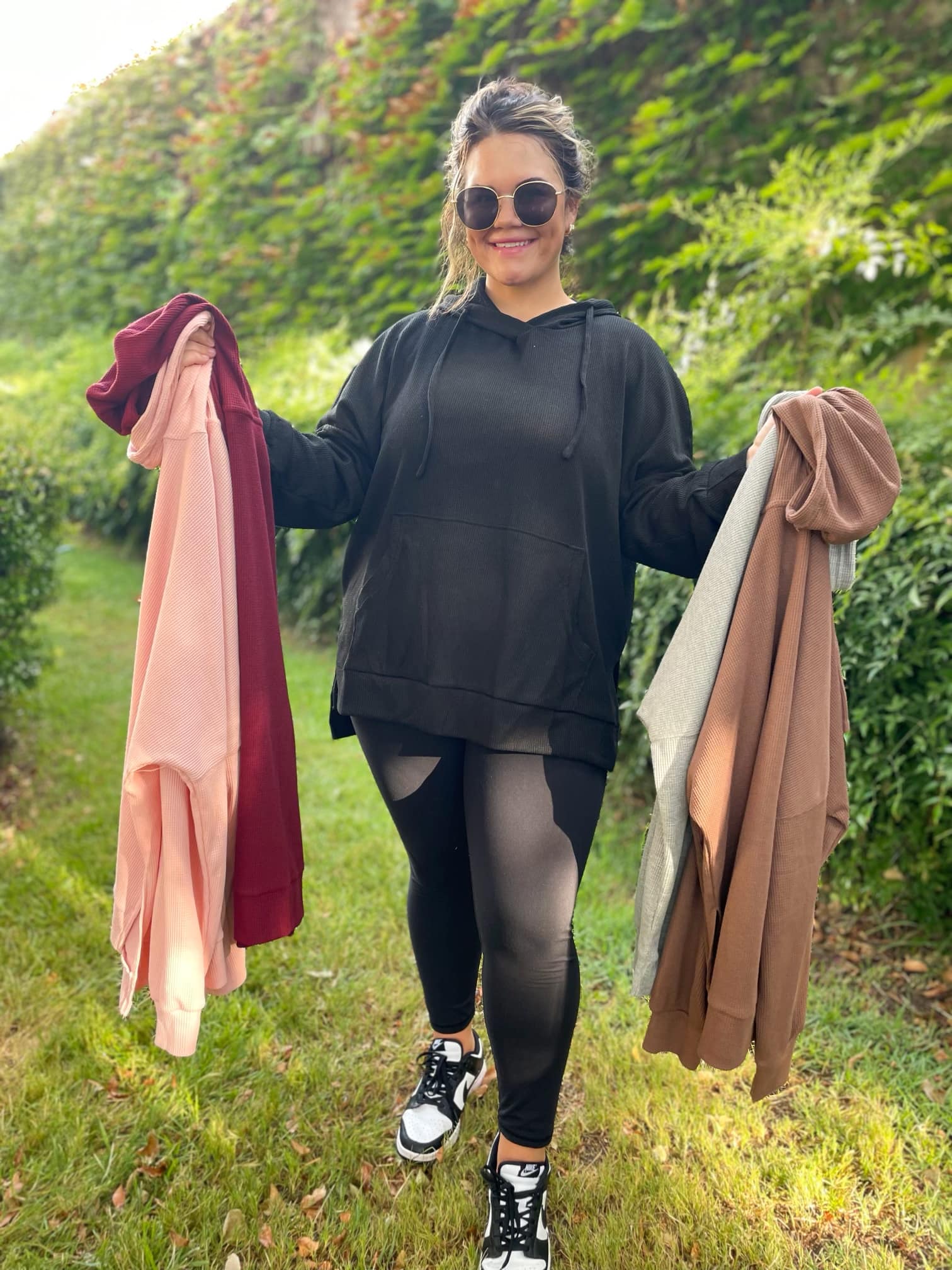 PREORDER: Best Selling Touch Of Fall Thermal Hoodie for Women & Men - 5 Color Options | Cozy Fleece-Lined Pullover for Autumn, Winter & Outdoor Activities