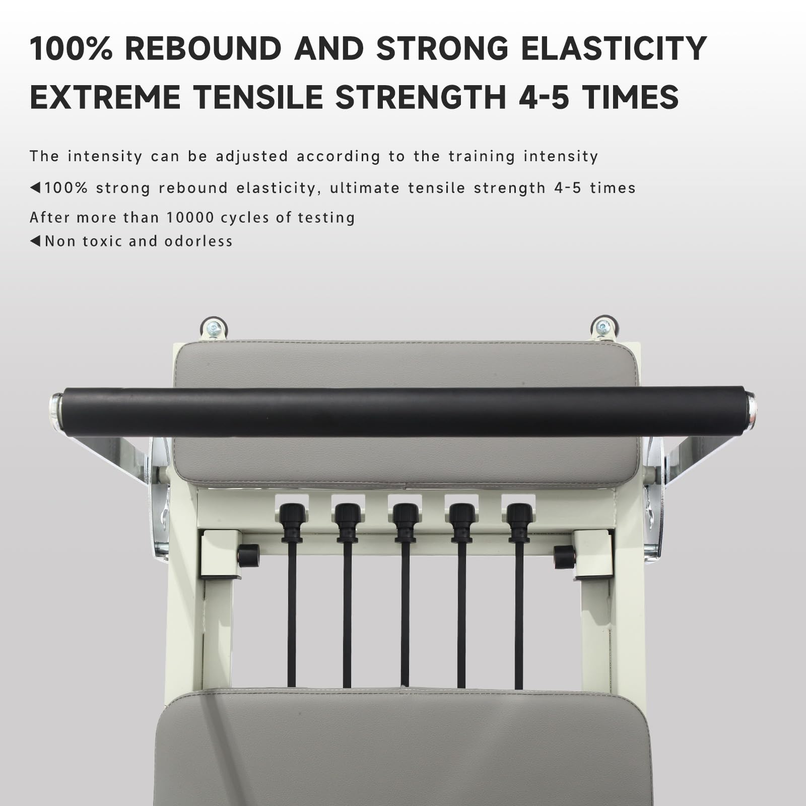 Foldable Pilates Reformer Machine for Home - Professional Pilates Equipment for Beginners & Intermediate Users - Perfect for Home Gym, Studio Workouts & Physical Therapy