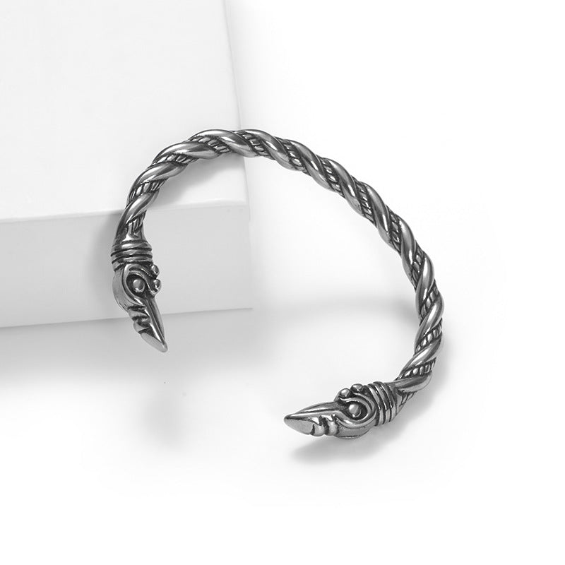 Viking Bracelet for Men - Stylish & Simple Norse Jewelry - Perfect for Casual Wear, Gifts & Viking Enthusiasts