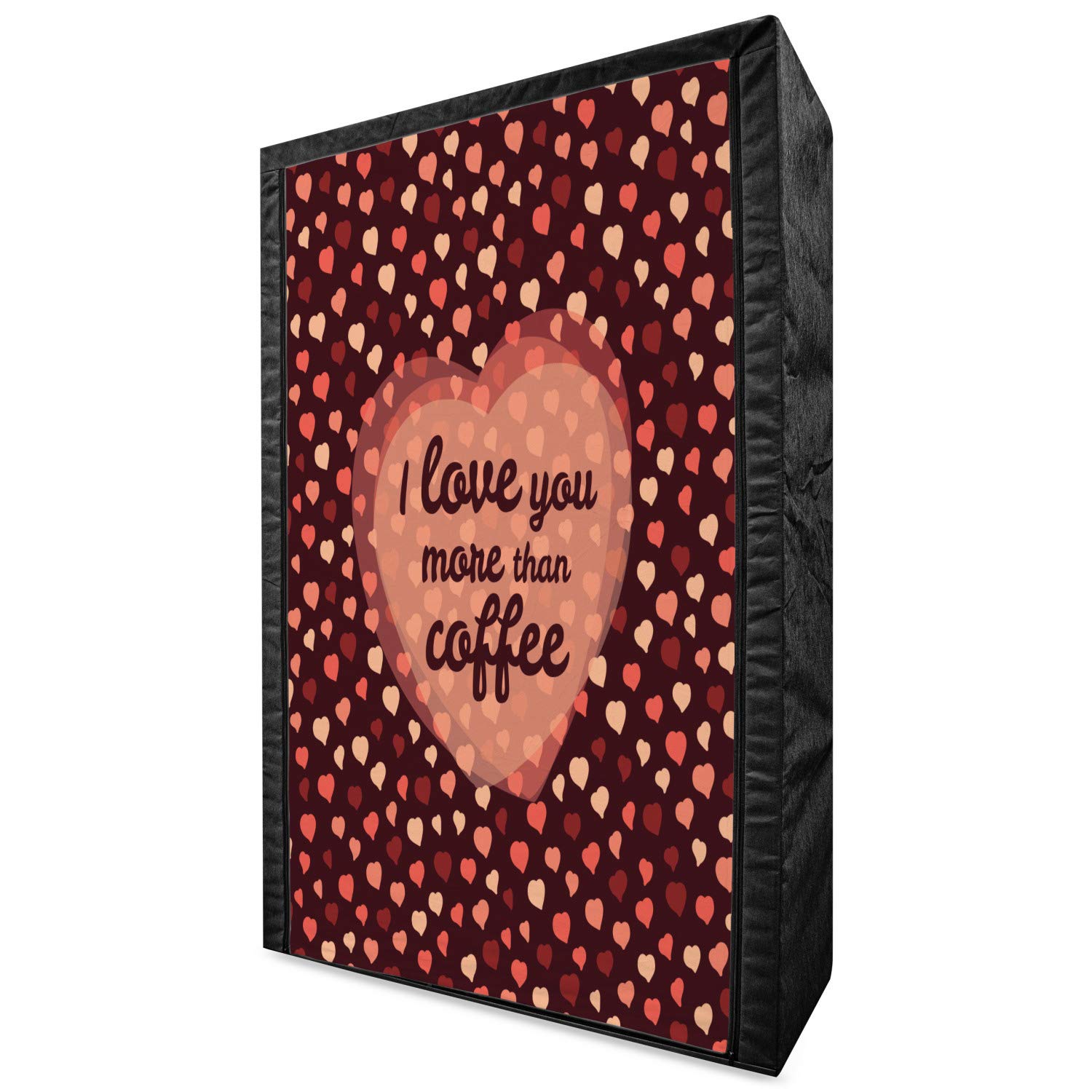 Ambesonne I Love You More Portable Fabric Wardrobe - 42.5
