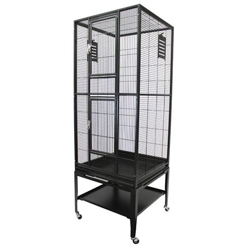 Premium Madagascar Sugar Glider Cage & Starter Kit - Durable Cage, Exercise Wheel, Healthy Food, Water Bottle, Food Dishes & Nest Pouch for Small Pets | Perfect for Sugar Glider Habitat Setup & Daily Care