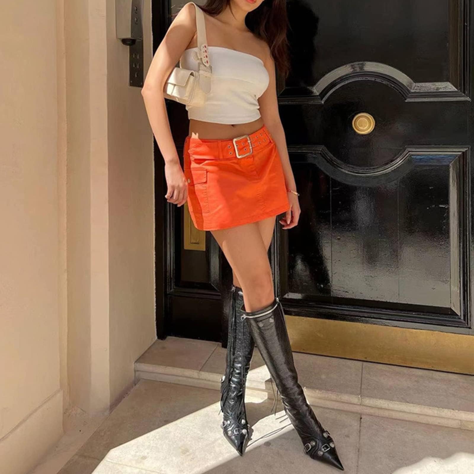 Stylish Women's Black Stiletto Knee High Boots - Pointed Toe, High Heel, Side Zipper - Perfect for Night Out, Party & Fashion Events