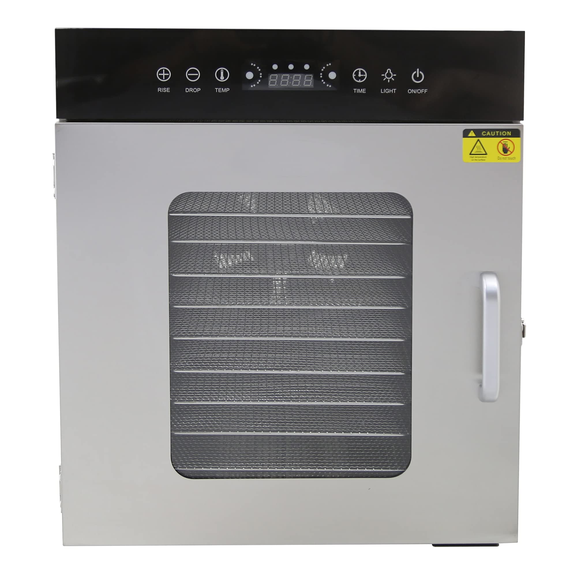 Premium 1000W Stainless Steel Food Dehydrator - 12 Tray Electric Food Dryer with Temperature Control & 24H Timer for Jerky, Meat, Fruit, Herbs, Mushrooms, Vegetables - Perfect for Home Cooking, Camping, Healthy Snacks & DIY Pet Treats