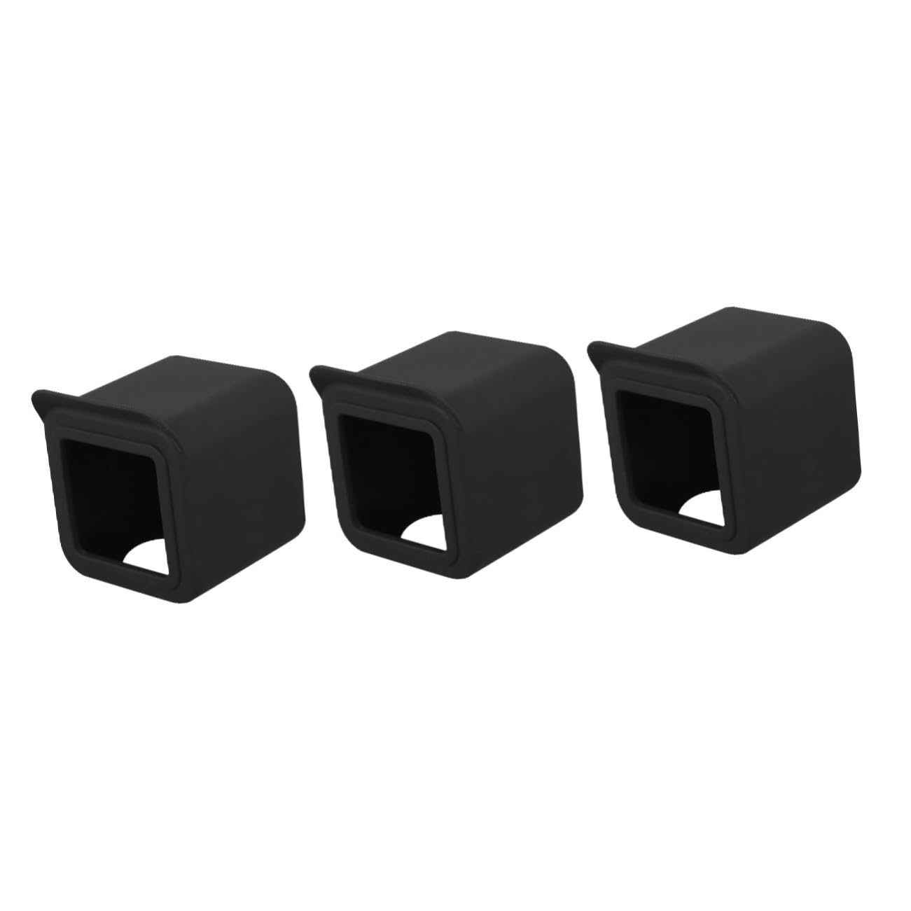 Abaodam 3-Pack Silicone Protective Case for Mini Suitcase Camera & Monitor - Shockproof Cover for Ring V3 Camera | Perfect for Outdoor Shooting, Travel & Home Security
