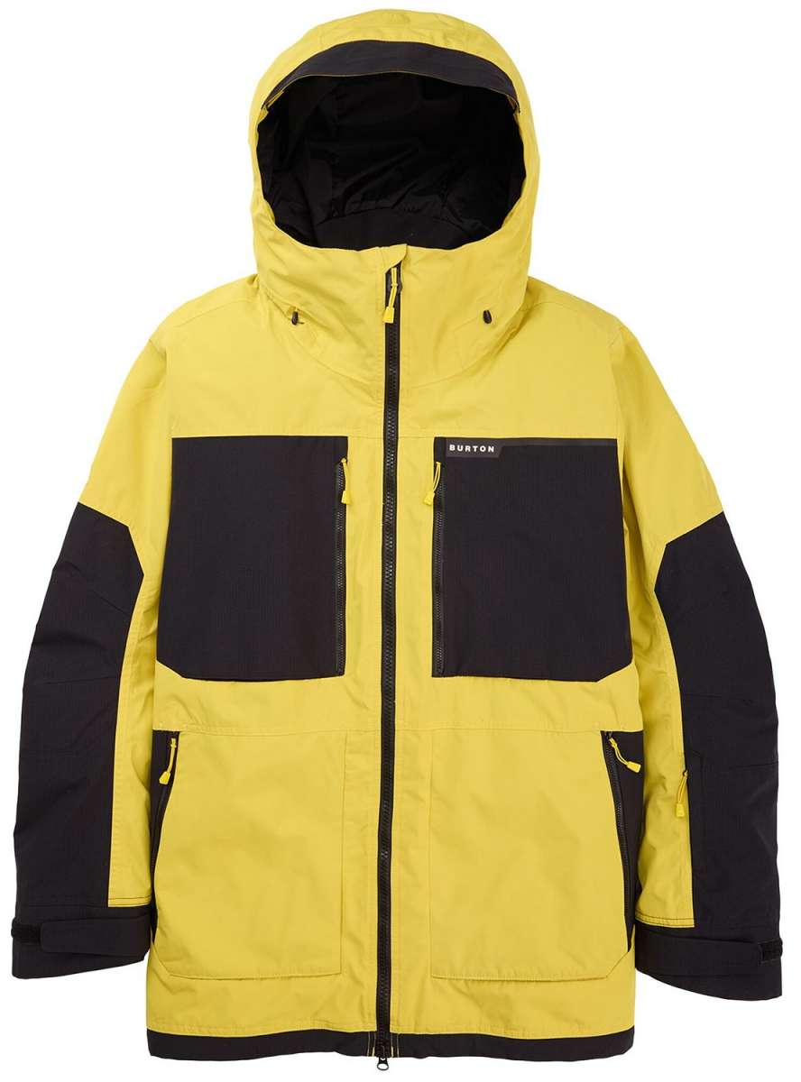Burton Frostner 2L Waterproof Jacket for Men & Women 2024 - Lightweight Winter Snowboarding Coat for Skiing, Hiking & Outdoor Adventures