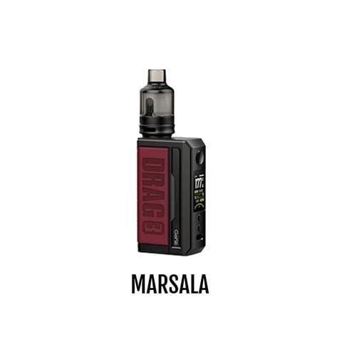 VOOPOO DRAG 3 177W Vape Starter Kit with TPP-X Tank - Powerful Box Mod for Sub-Ohm Vaping | Perfect for Cloud Chasing & Flavorful Vaping Experience