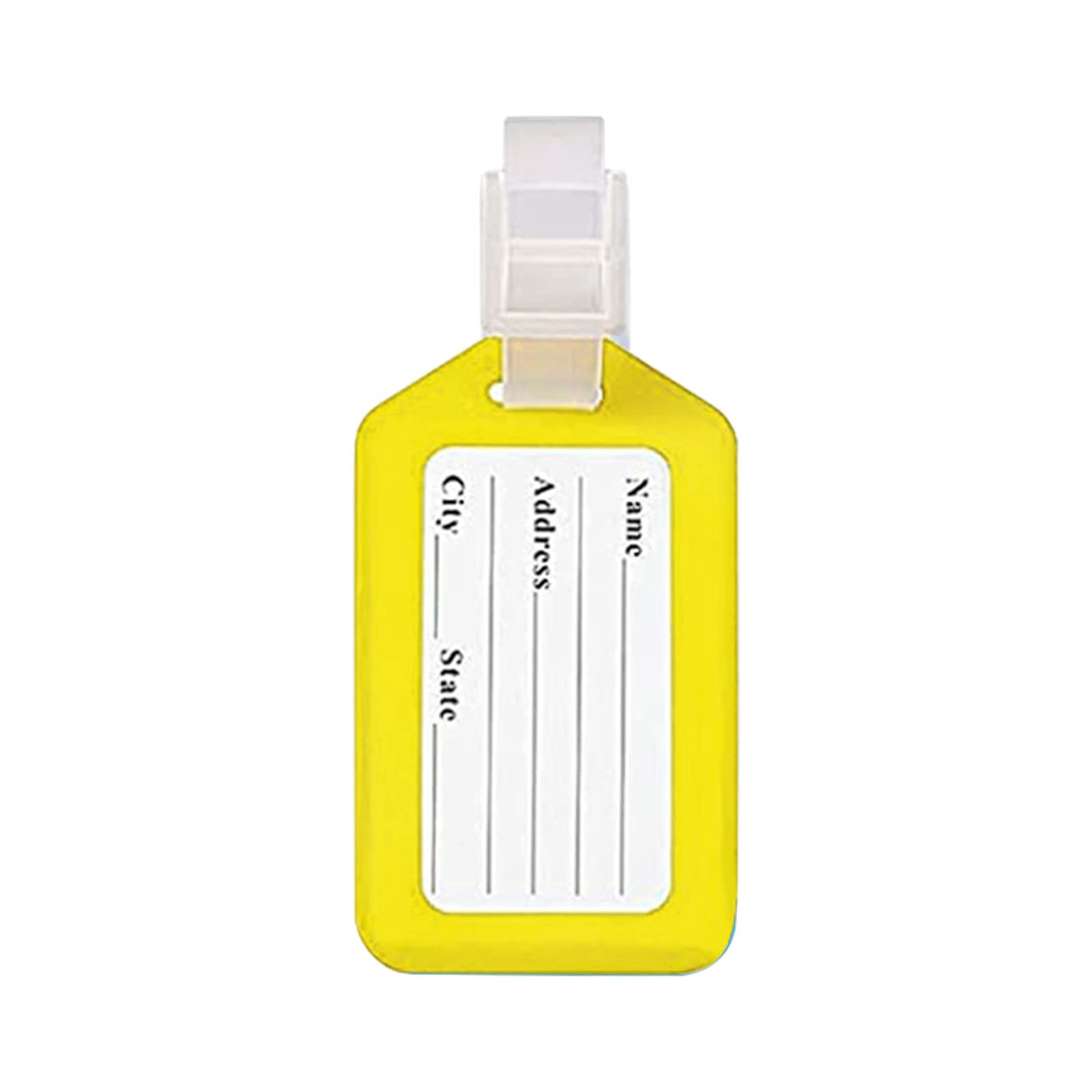 Luggage Tags with Lanyard - 3.4x1.9