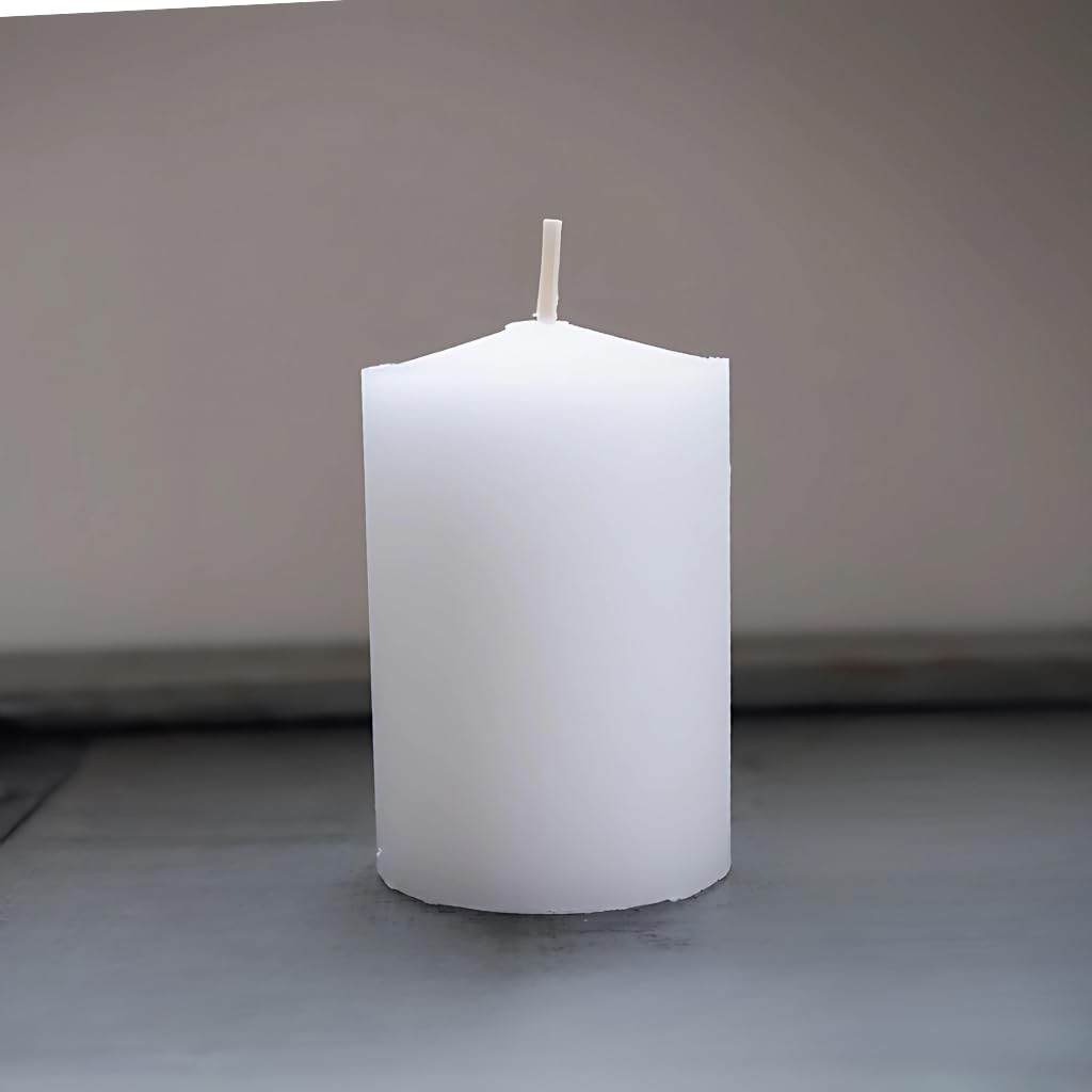 Premium White Votive Candles - 36 Unscented Candles with 15-Hour Burn Time | Made in USA | Perfect for Weddings, Parties, Restaurants & Home Decor | Bulk Candles for Centerpieces, Spa Relaxation & Romantic Ambiance