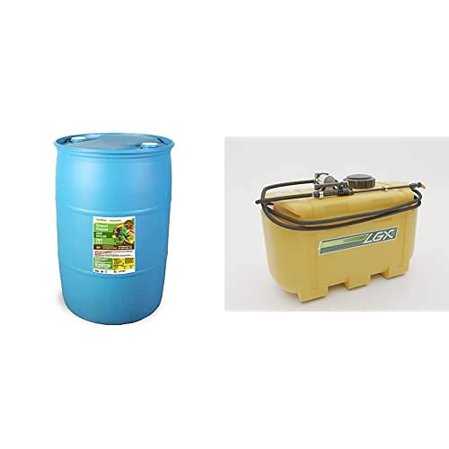 **AgroThrive All-Purpose Organic Liquid Fertilizer (55 Gal) & CropCare 25 Gallon Spot Sprayer Bundle – Lawn, Vegetable, Greenhouse, and Herb Fertilizer Kit – Perfect for Gardens, Farms, and Indoor Plants**
