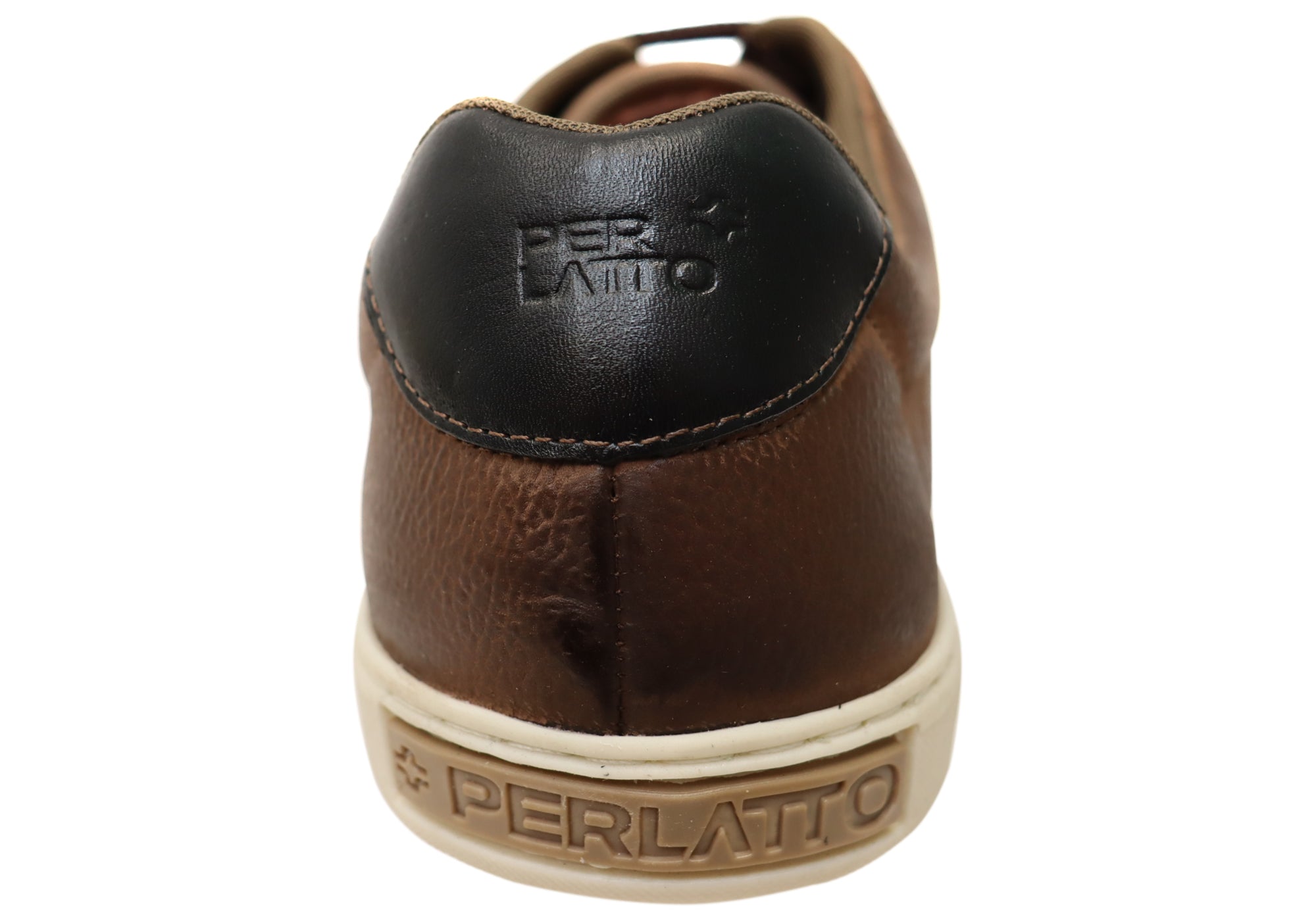 Perlatto Men's Brazilian Leather Slip-On Loafers - Comfortable Casual Shoes for Work, Travel & Everyday Wear