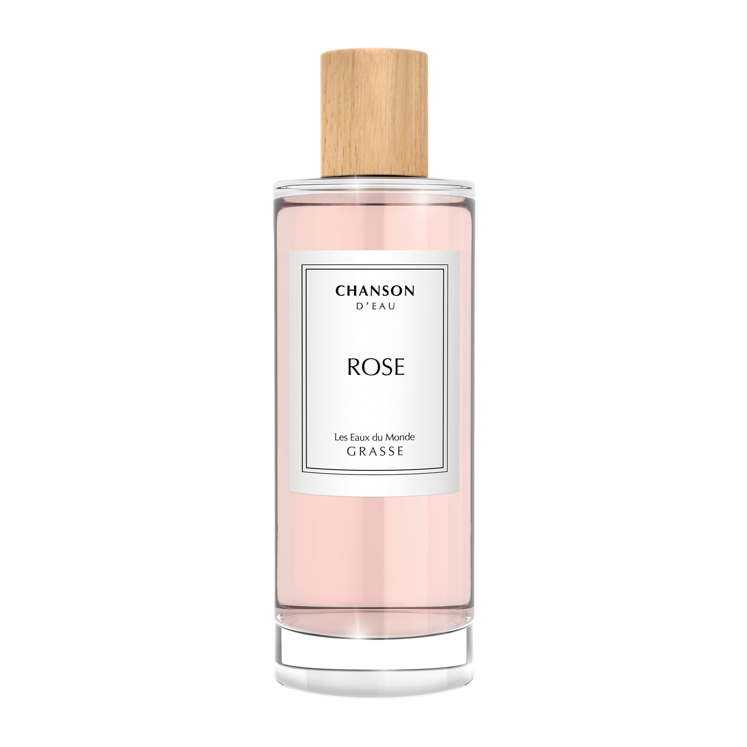 Chanson Rose Eau de Toilette 3.4 fl oz for Women - Floral Perfume with Lychee, Rose & Oak Moss Notes - Long Lasting Everyday Fragrance - Travel Size Bottle - Perfect for Work, Date Night & Special Occasions