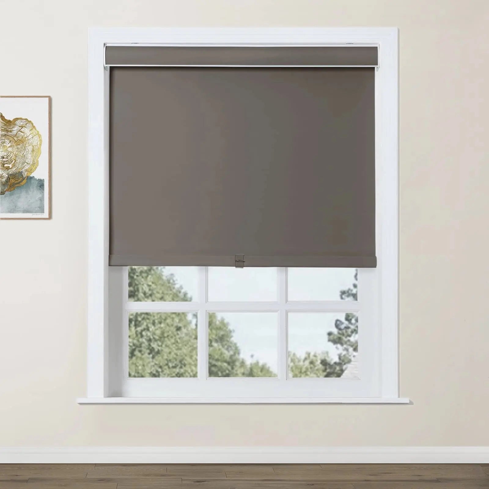 Premium Blackout Cordless Roller Shades for Windows - Light Blocking, Noise Reducing, Energy Efficient - Perfect for Bedrooms, Nurseries & Home Theaters