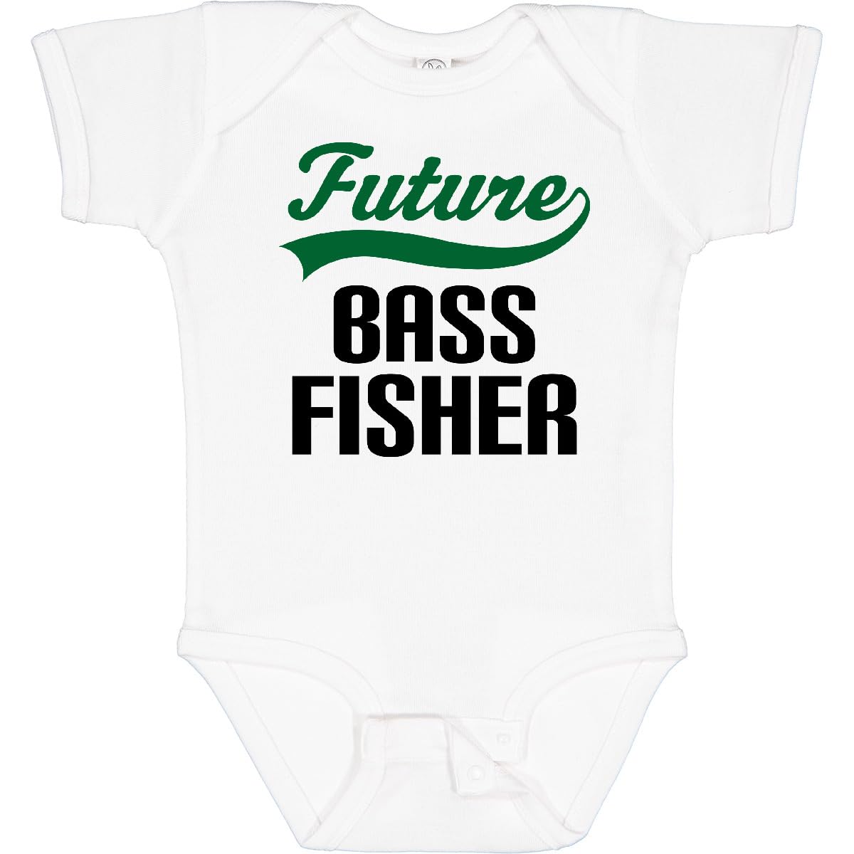Inktastic Future Bass Fisher Baby Bodysuit - Cute Musical Fishing Outfit for Infants & Toddlers - Perfect for Fishing Trips, Music Events & Photo Shoots