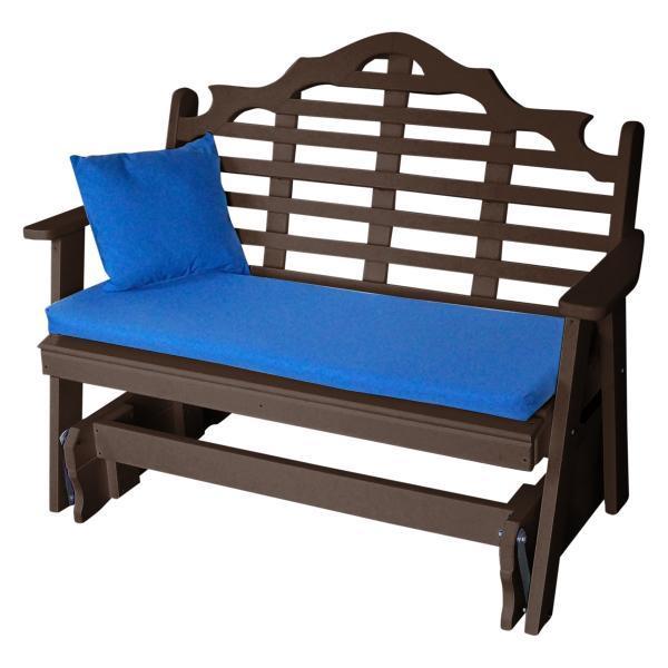 A & L Furniture Poly Marlboro Glider - Comfortable Rocking Chair for Nursery, Living Room & Patio - Perfect for Relaxing, Nursing & Reading