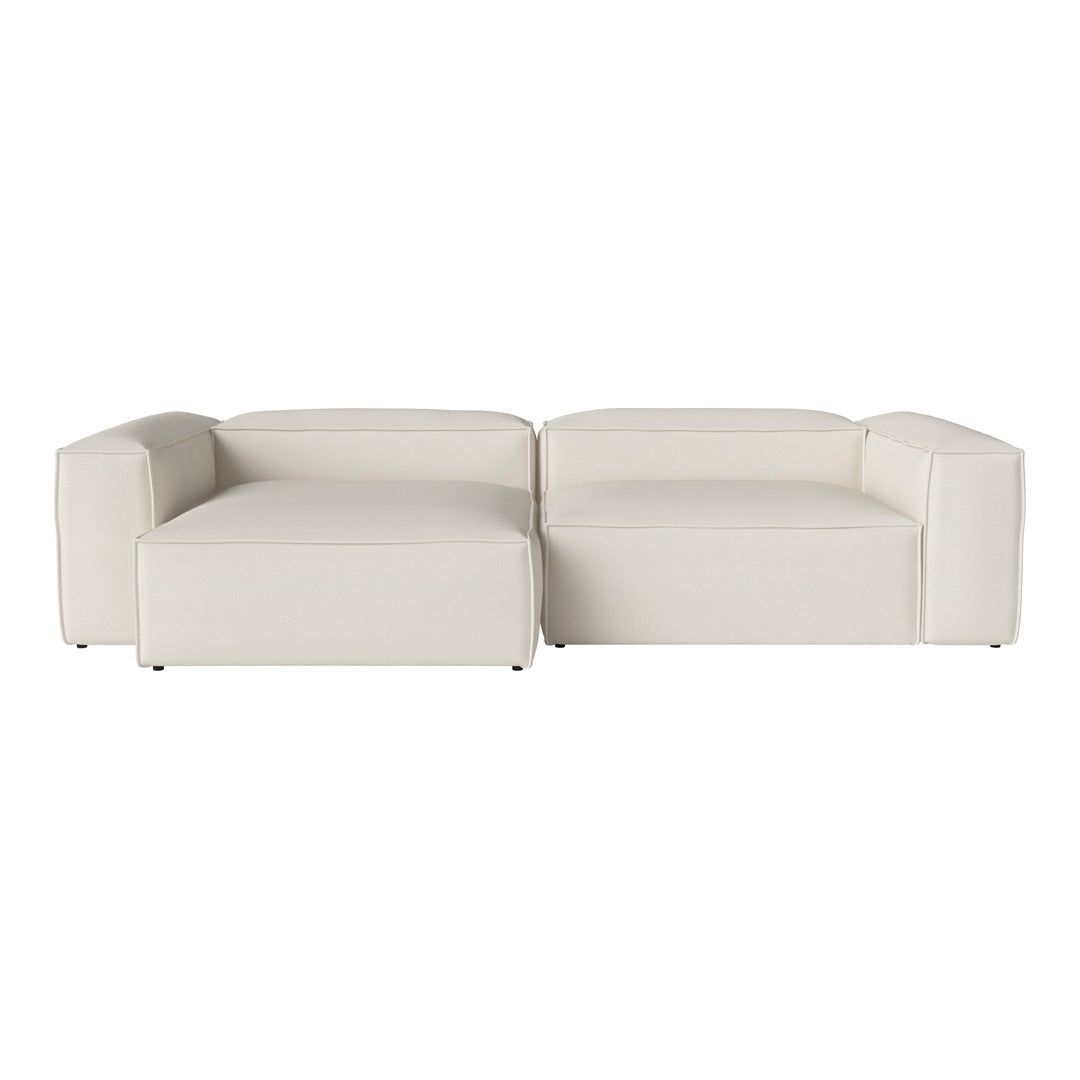 Cosima 2-Seater Sofa with Chaise Lounge - Modern Living Room Furniture for Small Spaces | Perfect for Apartments, Condos & Cozy Home Decor