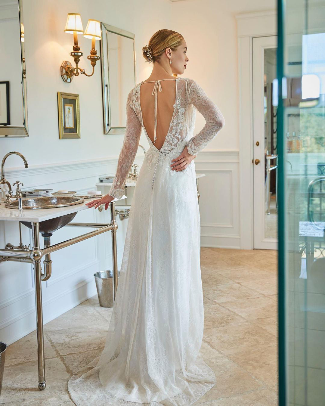 BHLDN Jenny Yoo Cosette Gown - Elegant Wedding Dress for Brides | Perfect for Beach, Garden & Formal Weddings