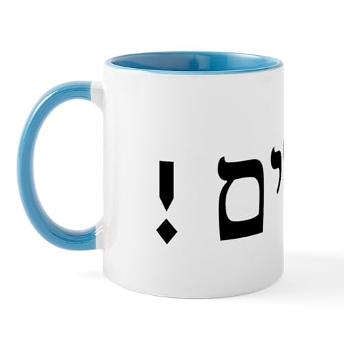 White/Blue Inside - Hebrewlchaim Mug