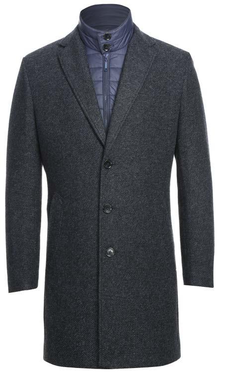 ALESSANDRO VITELLO 830 11 Long Wool Coat for Women - Elegant Winter Outerwear for Office, Dating & Special Occasions