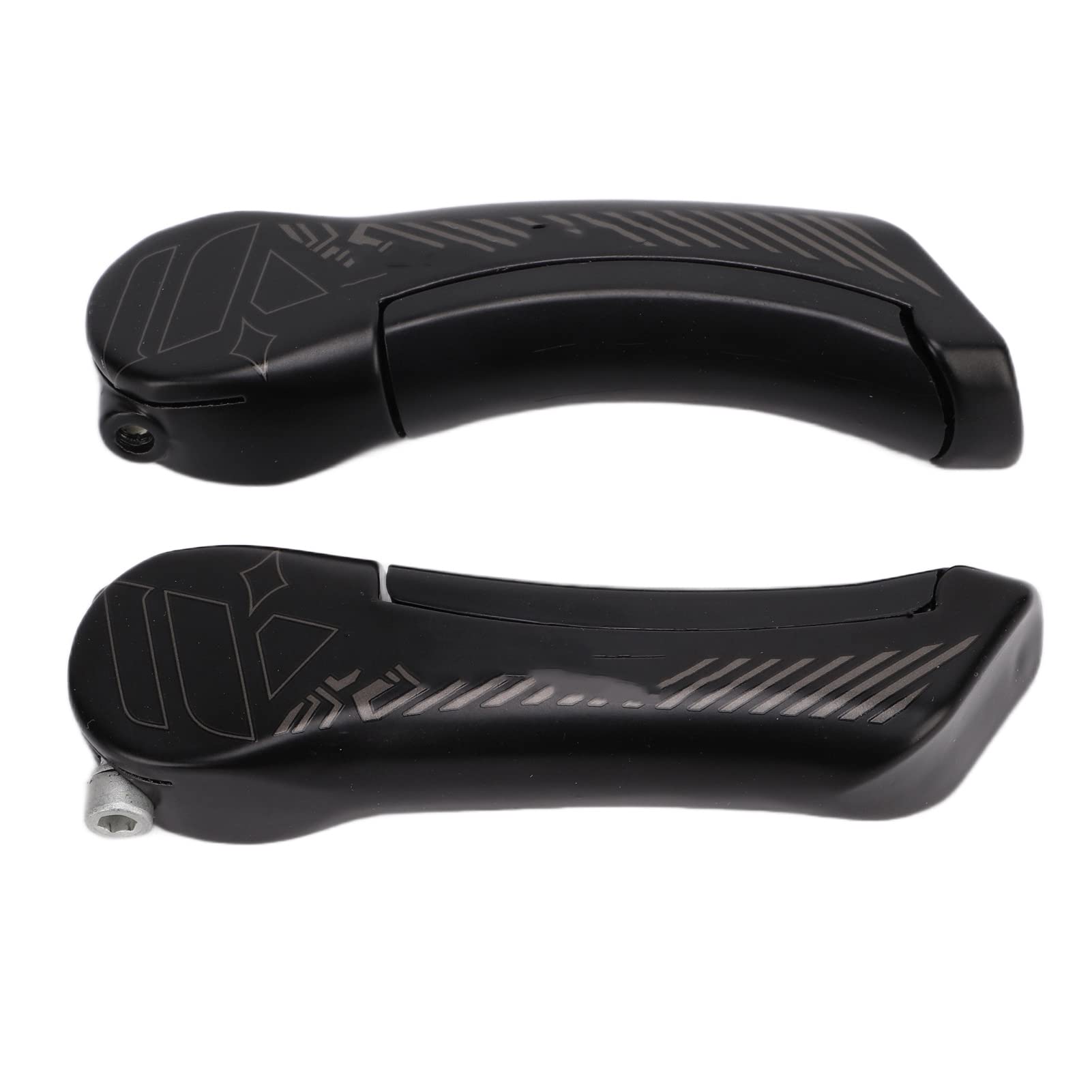 SPYMINNPOO Ergonomic Bike Handlebar Grips - Adjustable Mountain & Road Bicycle Handlebars with Comfort Grip for Cycling, Commuting & Racing | Multi-Angle Armrest Design for Long-Distance Rides