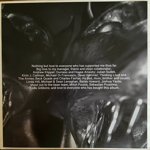 Genesis Owusu - Smiling With No Teeth (2xLP, Album, Limited Edition Red Vinyl, Mint Condition) - Perfect for Record Collectors & Vinyl Enthusiasts
