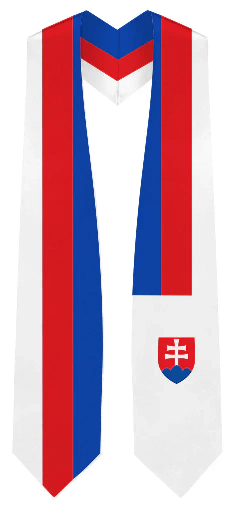 International Flag Graduation Stole - Multicolor Sash for Graduation Ceremony - Perfect for High School & College Commencement