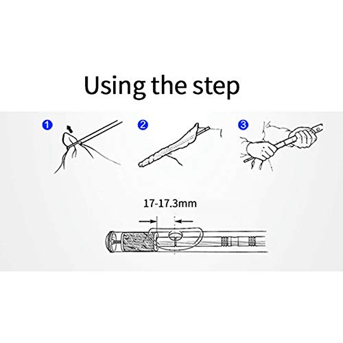 Wooden Flute Cleaning Kit with Rod & Cloth | Flute Care Accessories for Musicians