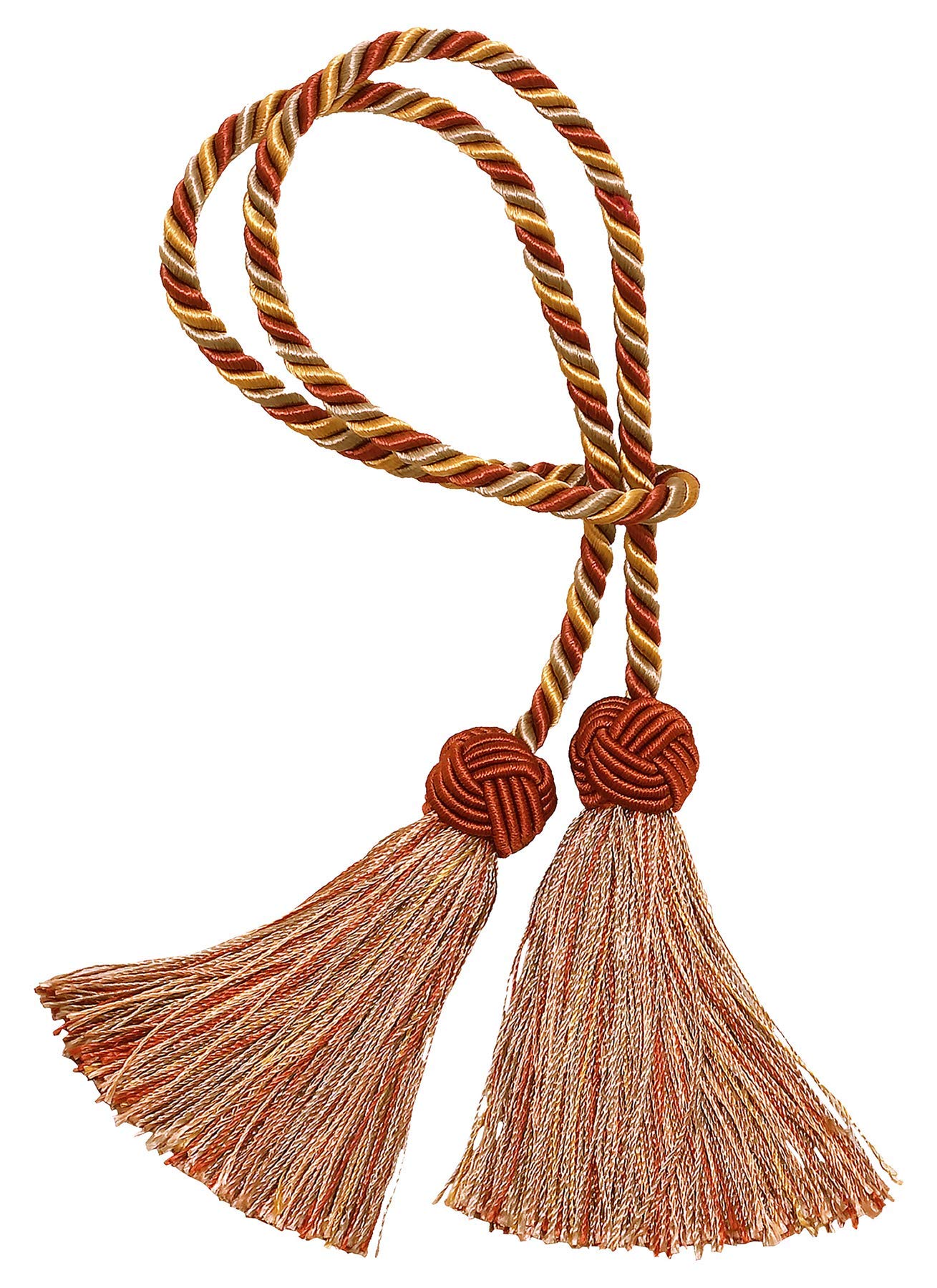 Baroque Style Double Tassel Curtain Tiebacks - 3.5