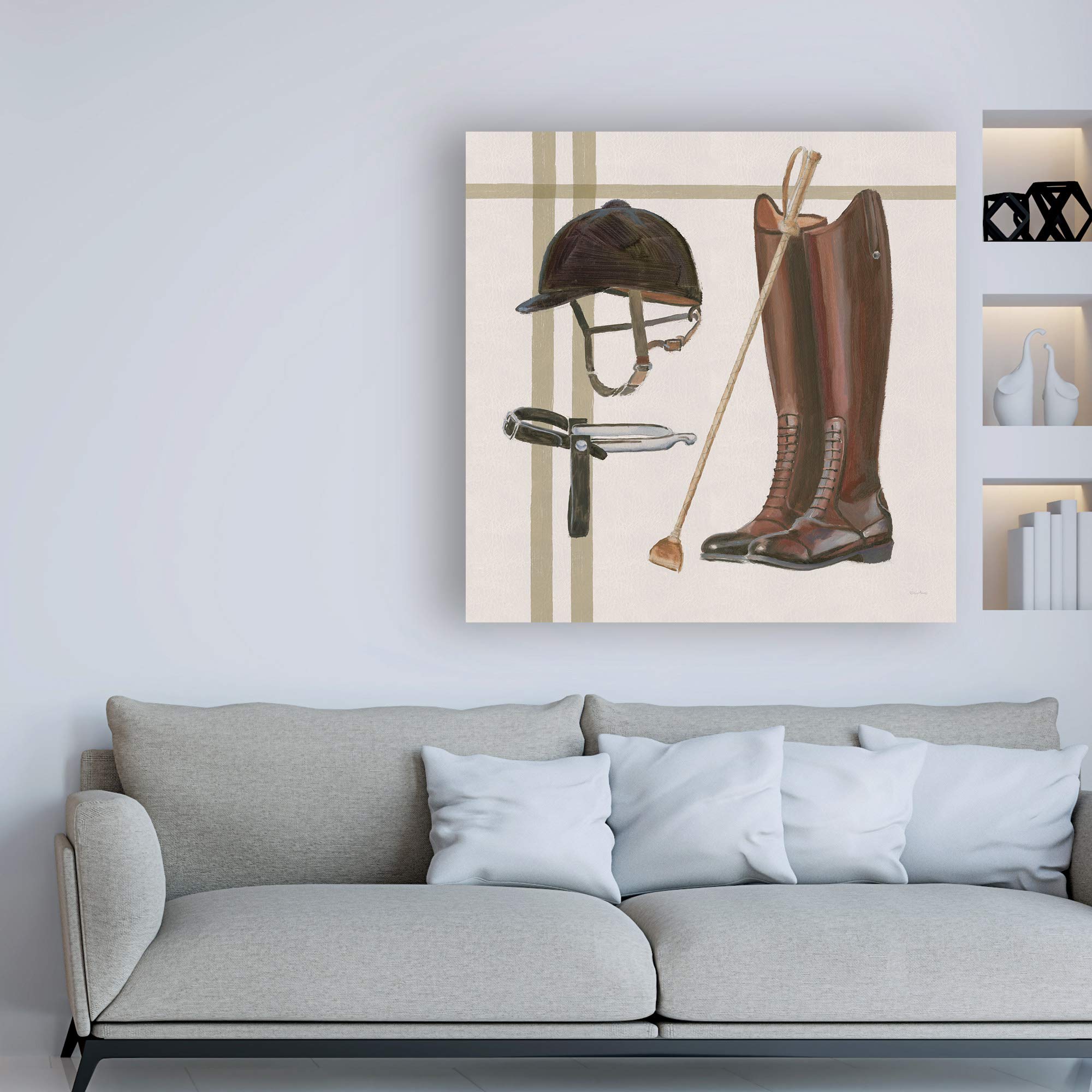 Trademark Fine Art Emily Adams Natural Charm V 18x18 Wall Art - Perfect for Living Room, Bedroom & Office Decor
