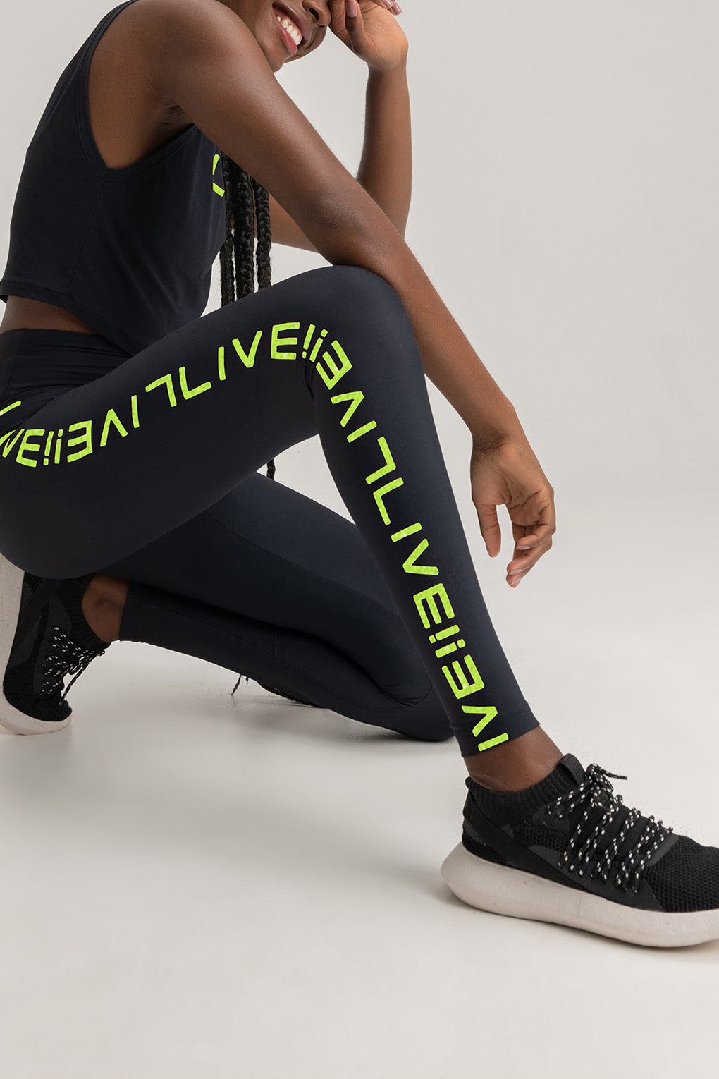 Icon Neo Leggings - High Waist Yoga Pants for Women, Tummy Control Workout Leggings with Pockets - Perfect for Yoga, Running, Gym & Lounge Wear